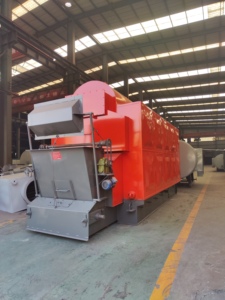 דוד קיטור ביומסה של ג'ונגשין, דלק מוצק, כדורי קליפות זית, לחץ נמוך, צינורות מים אופקיים, יעילות גבוהה וחסכון באנרגיה - Product Image 5