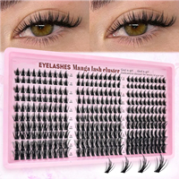 Valentijn Wimpers Diy Wimpers Voorgesneden Segment Zelf Enten Wimper Cluster Gemengde Lade Lash Extension Kit