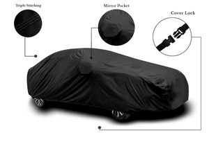 Funda para Coche Impermeable de PEVA para Exteriores, Funda Completa Universal para Coche con Logotipo Personalizado de Alta Calidad - Product Image 5