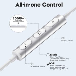 Wired Type-C In-<strong>Ear</strong> Earphones with Microphone for Hands-Free Calling and Music Compatible with for <strong>iPhone</strong> 15/16/17 - Product Image 5