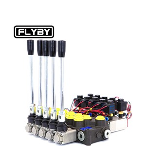 FLYBY Nouveau Distributeur Hydraulique Proportionnel Multidirectionnel en Fonte 24V pour Contrôle Hydraulique - Fabricant - Product Image 1