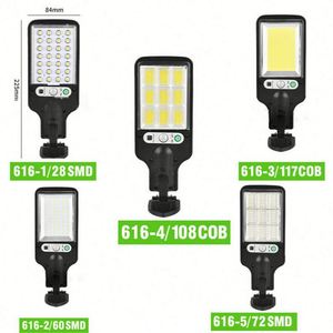 Solar <b>Outdoor</b> Camping Lanterns LED Wall Lamp with 3 Lighting Modes Waterproof <b>Motion</b> <b>Sensor</b> - Product Image 4