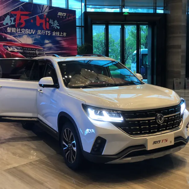 Penjualan Panas dan Mobil Baru Dongfeng T5 Mobil Auto Bensin Suv dengan Voiture untuk Dijual