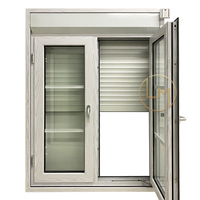 Ventanas enrollables de aluminio, Control remoto eléctrico motorizado personalizado