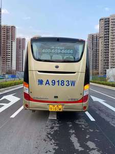 Yu-Tong ZK6888ซีดานเครื่องยนต์ดีเซลคัมมินส์เทอร์โบยาว8774มม. กล่องเกียร์ธรรมดาเบาะผ้าสีเข้ม R19ซ้าย2021ยูโร - Product Image 6