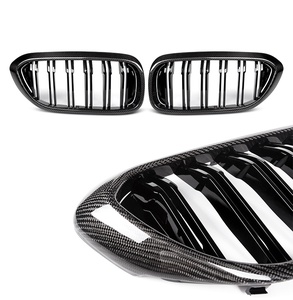 Grille en fibre de carbone sèche tricolore adaptée aux séries <span class=keywords><strong>BMW</strong></span> 2 3 4 5 6 7 8 GT modifiée M2 M3 M4 M5F82F80 - Product Image 5