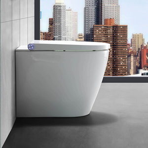 <span class=keywords><strong>Bolina</strong></span> Hot Sales WZ3406 Moda Estilo moderno Cerámica Tanque oculto Montado en el piso Inodoro inteligente de una pieza - Product Image 1