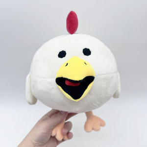 HECION Peluche a Forma di Pollo Bianco Volante, Giocattolo Morbido e Carino con Fodera in Rete per Compleanno e Antistress - Product Image 2