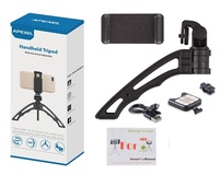 Bâtonnet de Selfie Apexel, Mini trépied avec Led, lumière de remplissage pour téléphone, beauté