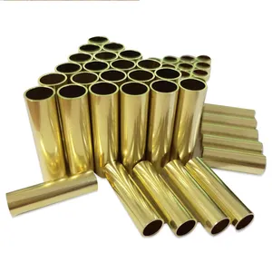 ASTM B280 Grade C21000 C23000 C26000 C27000 C27400 C28000 Polished Copper Brass Bronze Pipe / 1/2" Cop