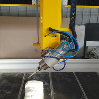 Máquina de Grabado CNC 3D Pequeña para Piedra, Centro de Torneado de 220V para Mármol y Granito, Herramienta de Fresado
