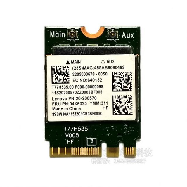 For RTL8723BENF RTL8723BE Wireless N Adapter WiFi Card Ble NGFF Card