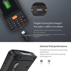 Scanner industriel de code barres de PDA 4G RFID 2D 4 pouces WIFI Android 11 <span class=keywords><strong>OS</strong></span> 2.0GHz Octa-Core CPU rocailleux 13.56MHz IP65 Android 11 4 pouces - Product Image 4