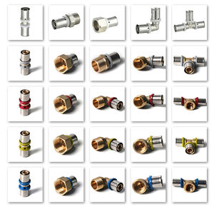 Фитинги для подачи газа в айфане PEX Al PEX PN25 белые желтые красные латунные фитинги racord Multicouche латунные пресс-фитинги - Product Image 2