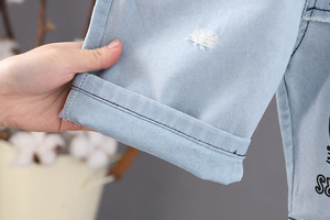 Vêtements Hip Hop pour Bébés et Enfants, Ensembles de Blouses et Pantalons à Motifs de Dessins Animés pour Garçons, Tenues Élégantes Fabriquées en Chine - Product Image 5