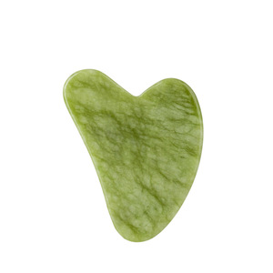 Superventas Natural Xiuyan Jade Guasha herramienta raspado herramienta de masaje Xiuyan Jade Gua Sha herramienta Facial para estiramiento facial - Product Image 5