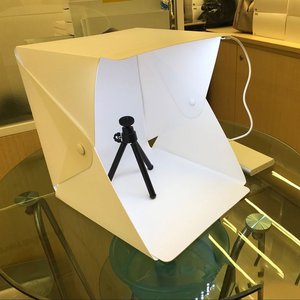 Caja de Luz Plegable para Fotografía de 14 Pulgadas con 2 Filas de Luces LED, Alimentación USB, para Fotografía de Productos - Product Image 3