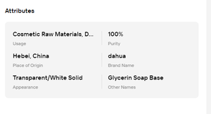 Base de savon à la glycérine de sodium, transparente, blanche, matière première solide pour le savon hydratant quotidien pour la peau - Product Image 6