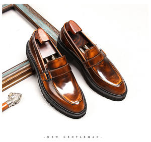 Nouvelles chaussures Oxford pour hommes faites à la main, imperméables, habillées, décontractées, arrivée du printemps, qualité supérieure, cuir véritable, lacets, sport, vente en gros, Chine - Product Image 6