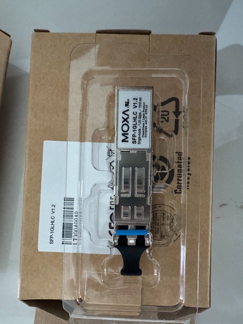 New MOXA SFP-1GLHLC V1.2 Optical Module Gigabit Single Mode Industrial Control Accessories