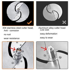 Ayarlanabilir elektrikli tel peynir cipsi patates mantar lahana zencefil sebze dilimleme - Product Image 5