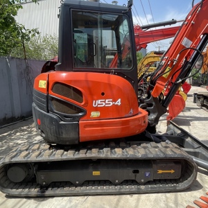 รถขุดขนาดเล็ก KUBOTA U55-4 มือสอง น้ำหนัก 5.5 ตัน รถขุดไฮดรอลิกแบบตีนตะขาบ เครื่องจักรก่อสร้าง - Product Image 2