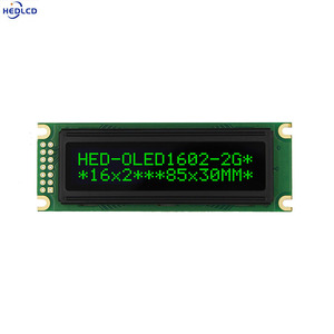 Nhà Sản Xuất Bán 2.7Inch 85*30Mm 1602 <span class=keywords><strong>16X2</strong></span> Nhân Vật <span class=keywords><strong>OLED</strong></span> Hiển Thị Module Với Ws0010 Song Song Cổng Vàng Màu Xanh Lá Cây Trắng Màu Đỏ Phông Chữ - Product Image 4