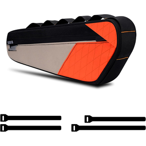 Paquete de marco delantero de bicicleta de grava totalmente impermeable muestra gratis bolsa de tubo superior de bicicleta de carretera MTB con apertura magnética con una sola mano - Product Image 2