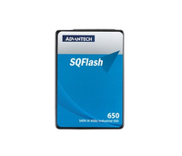 Advantech Industrial SSD SATA de 2.5 Pulgadas SQF-S25 650 AES256 OPAL con Protección contra Escritura LDPC RAID ECC STLC IPC Integrado