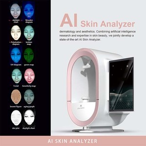Máquina analizadora de piel facial <span class=keywords><strong>3D</strong></span> AI-Escáner de piel portátil para uso doméstico El mejor dispositivo de análisis de piel con detección de humedad - Product Image 3