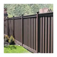Recinzione Wpc da giardino in legno composito bicolore di facile installazione meglio della recinzione in Pvc