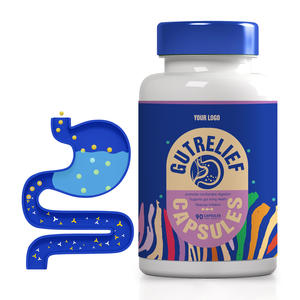 Premium darmgezondheid <span class=keywords><strong>capsules</strong></span> met biologisch aloë <span class=keywords><strong>vera</strong></span>-extract en puur marshmallowwortel-extract voor spijsverteringsondersteuning - Product Image 1