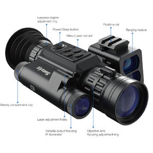 Sytong HT-60 LRF タクティカル防水デジタル暗視カメラスコープ、夜間狩猟用レンジファインダー付き - Product Image 5