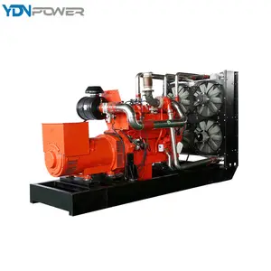 Factory Manufacture Water Cooling ISO14001 Eeconomical Emergency Generation 300KW Cng Generator Set With Cummins Engine