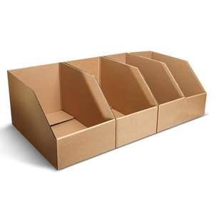 Bán buôn tùy chỉnh kho Kệ carton tổ chức Lưu trữ Hộp chọn thùng và các tông sóng mở lưu trữ hàng đầu bin hộp - Product Image 3