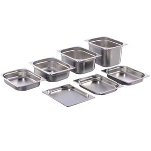 Plateaux de service alimentaire en acier inoxydable de qualité fiable pour buffets d'hôtel, fournis directement par l'usine en gros - Product Image 2