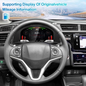 NaviHua <b>for</b> Honda Fit 2014 2020 <b>Car</b> Smart Lcd Display Auto Meter Gauge Virtual Cockpit Tachometer Ghost Screen New Arrival - Product Image 4