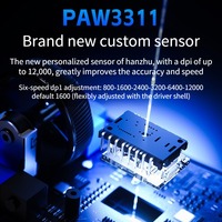 SC620 Wireless Mouse Uji Coba Ketiga Nirkabel Bluetooth Ringan Berongga Lampu RGB Mouse Komputer untuk E-sports dan Game