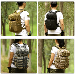 Mochila Protetora Plus Impermeável para Caminhadas, Camping e Caça 30L MOLLE Durável Camuflada Tática - Product Image 5