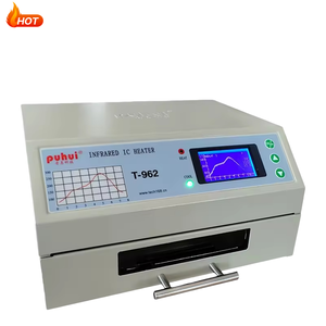 Pcb सर्किट बोर्ड क्लैंप सोल्डरिंग t962a रीफ्लो ओवन इन्फ्रारेड ic हीटर मशीन प्रक्रिया 300*320 मिमी 1500w - Product Image 1