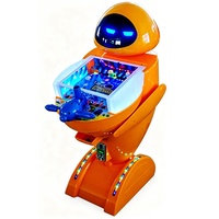 KEM Alien Pat Set Cow Throwing Marbles Kids Coin Puzzle Game Machine