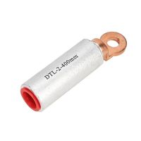 Borne de câble à haute conductivité, type broche, en aluminium et cuivre, pour connecteur de fil électrique