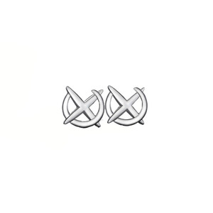 Boucles d'oreilles Simplicity Cross Moon pour hommes, boucles d'oreilles Starlight <span class=keywords><strong>Luna</strong></span> à la mode, <span class=keywords><strong>bijoux</strong></span> unisexes - Product Image 2