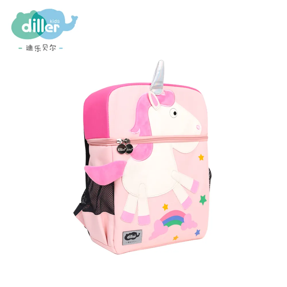 High quality character cartoon girls school bags kids backpack for kids