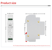 Dispositif de protection contre les surtensions Hengxin pour moniteur en plastique, pour voiture 12V 220V, protection 10KA 5KA, modèle réseau