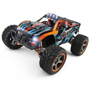 Wltoys-coche eléctrico de juguete, juguete de metal, choque de aceite, control de radio, rock crawler, 28 millas, XK 104009 1/10 4x4 4WD