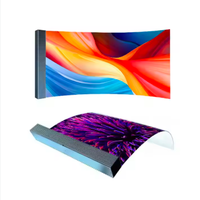 Film LED Transparent Flexible Adhésif 3840Hz 16 bits 4000 CD/m² Compatible HDR Lisible en Plein Soleil Installation Rapide Écrans de Vente au Détail
