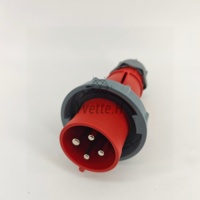 Prise d'alimentation étanche IP67 de remplacement Reefer 22-02378-00 pour connecteur Carrier 380/440V pour conteneur frigorifique MENNEKES