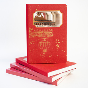 Trung Quốc cung điện chủ đề 3D khắc máy tính xách tay, Cấm Thành phố taihe Hall A5 bìa cứng, cao cấp văn hóa lưu niệm & công ty Quà Tặng - Product Image 2