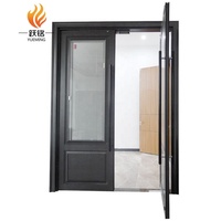 Puerta Abatible de Aleación de Aluminio con Rotura de Puente Térmico, Versátil, Disponible en Múltiples Estilos de Apertura para Suministros Globales